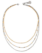 Load image into Gallery viewer, Step Duo-3 layered Necklace
