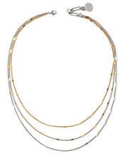 Load image into Gallery viewer, Step Duo-3 layered Necklace