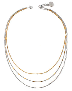 Step Duo-3 layered Necklace