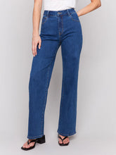 Load image into Gallery viewer, Chloe Wide Leg Jean/ Indigo