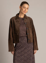 Load image into Gallery viewer, Brown Suede Jacket
