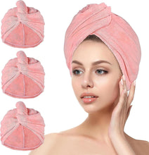 Load image into Gallery viewer, 2 Pk Turban Towel
