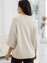 Load image into Gallery viewer, Delilah's Opaline Collar Sweater
