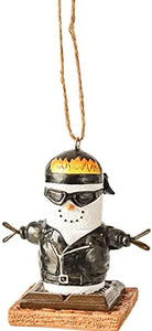 Smores Biker Ornament