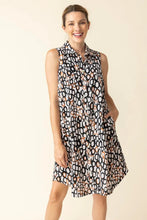 Load image into Gallery viewer, Sleeveless Shirt Dress - Oatmeal

