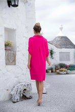 Load image into Gallery viewer, Savanna Bamboo Dress - Fushia
