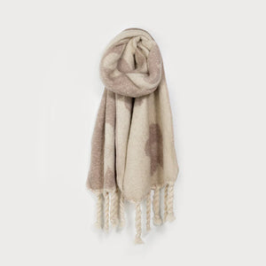 Flower Print Scarf/ 6178