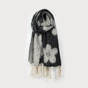 Flower Print Scarf/ 6178