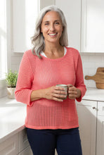 Load image into Gallery viewer, Breezy Pullover-Coral
