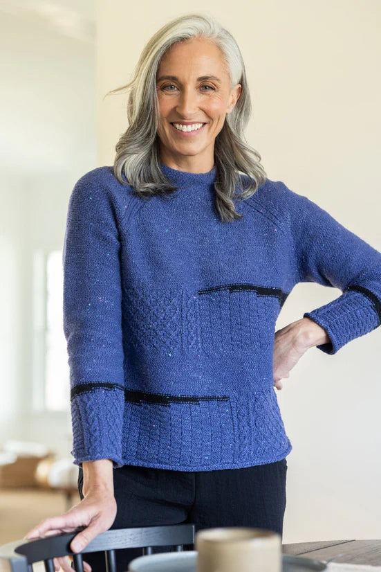 Mixed Cable Stitch Sweater
