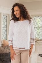 Load image into Gallery viewer, Mosaic Pullover-White
