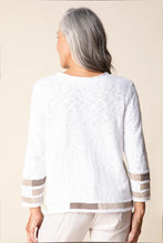 Load image into Gallery viewer, Mosaic Pullover-White
