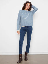 Load image into Gallery viewer, Mock Neck sweater-Embroidery - 2026
