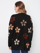 Load image into Gallery viewer, Flower Long Cardigan
