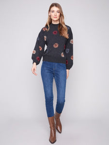 Mock Sweater Embroidery - 2689