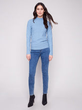 Load image into Gallery viewer, Mock Neck Sweater - Oxford -C2861
