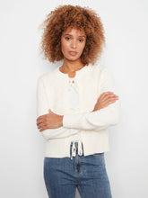 Load image into Gallery viewer, Bowtie Cardigan-Ecru
