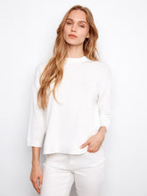 Load image into Gallery viewer, 3/4 sleeve Curved Hem
