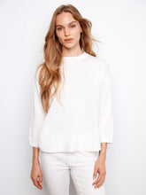 Load image into Gallery viewer, 3/4 sleeve Curved Hem
