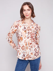 Button Up Shirt / Jacobean - 4252