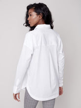 Load image into Gallery viewer, Poplin Shirt - White

