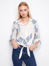 Load image into Gallery viewer, Gauze Blouse -4672/jean
