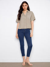 Load image into Gallery viewer, Blouse/ Patch Pockets-Sage
