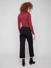 Load image into Gallery viewer, Wide leg Black Pant/Front Pocket
