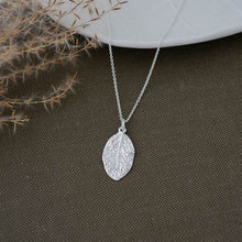 Load image into Gallery viewer, Elm Leaf Necklace
