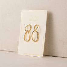 Load image into Gallery viewer, Encore Small Drop Earrings-Gold
