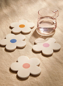 Daisy Coasters/set 4