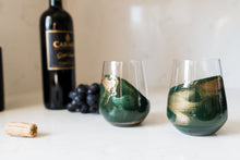 Load image into Gallery viewer, Resin Coated Wine Glasses- priced in 1's
