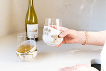 Load image into Gallery viewer, Resin Coated Wine Glasses- priced in 1's
