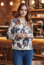 Load image into Gallery viewer, Printed Raglan Blouse-4570
