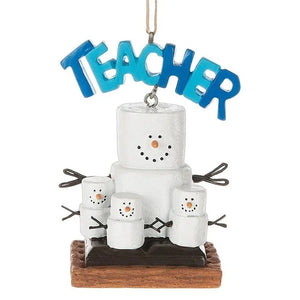 Smores Teacher Ornament