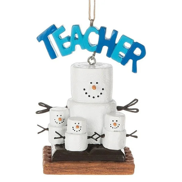 Smores Teacher Ornament