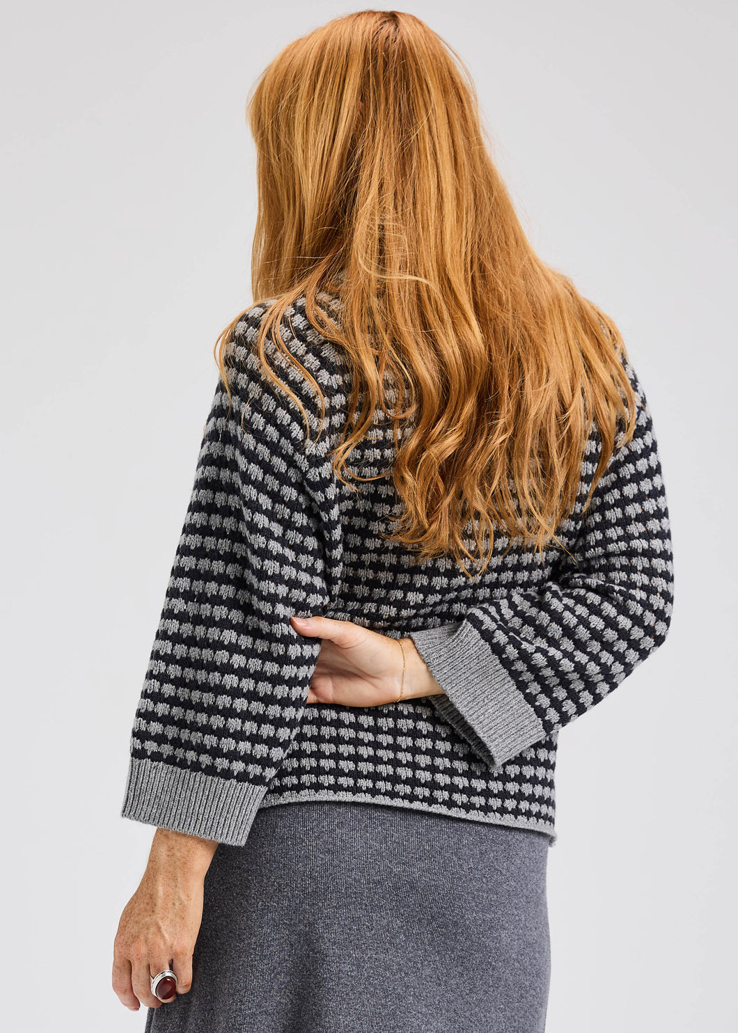 Texture Sweater - Cloud (503U)