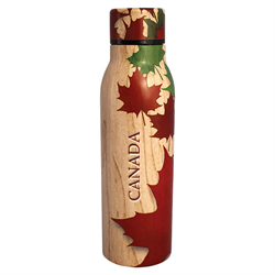 Insulated Water Bottle - Maple Leaves