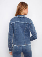 Load image into Gallery viewer, Denim Jacket - fringe-6233
