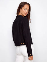 Load image into Gallery viewer, Black Linen Jacket
