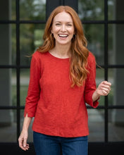 Load image into Gallery viewer, Coverstitch Boatneck Top
