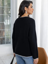 Load image into Gallery viewer, Sweetheart Trim Top-Black
