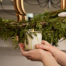 Load image into Gallery viewer, Frasier Fir Candle Pine Needle Design

