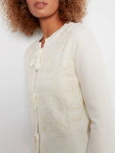 Load image into Gallery viewer, Bowtie Cardigan-Ecru
