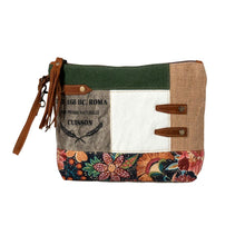 Load image into Gallery viewer, Boulangerie Floral Trim Pouch

