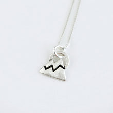 Load image into Gallery viewer, Tiny Mountain Cutout Necklace
