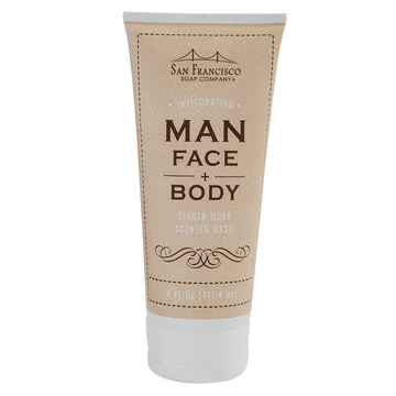 Man's Face & Body Wash