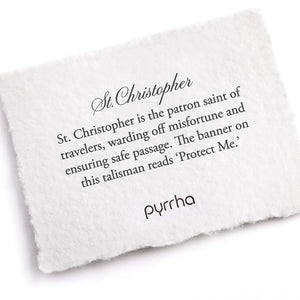 Talisman Necklace - St Christopher