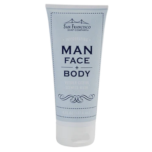 Man's Face & Body Wash
